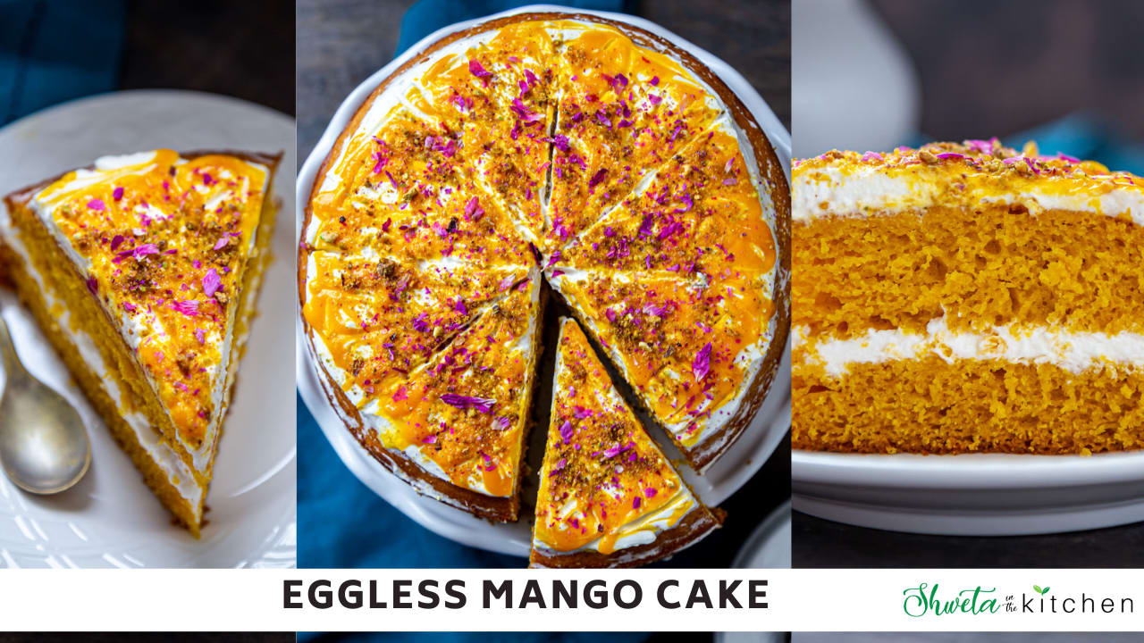Mango Cake | Eggless Mango cake recipe | Eggless cake Recipes