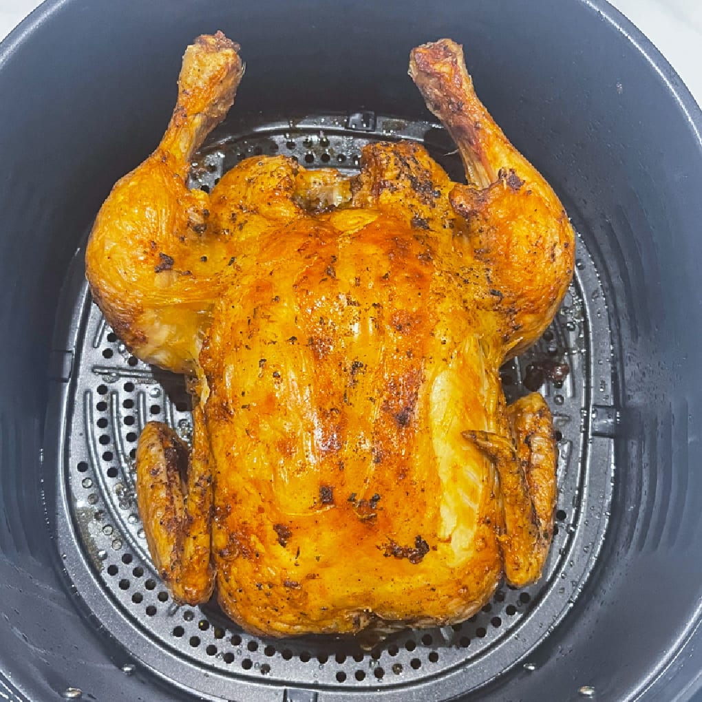 Air Fryer Roast Chicken - Cook it Real Good