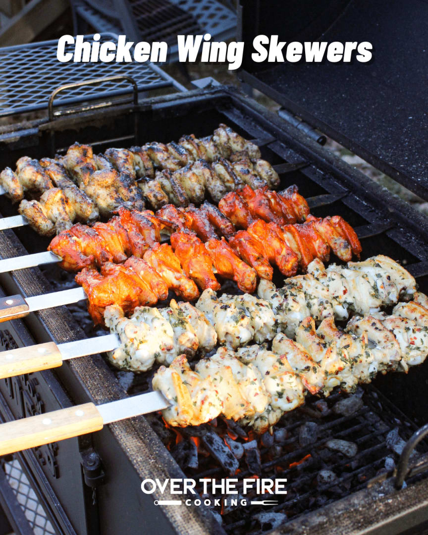 Chicken Wing Skewers