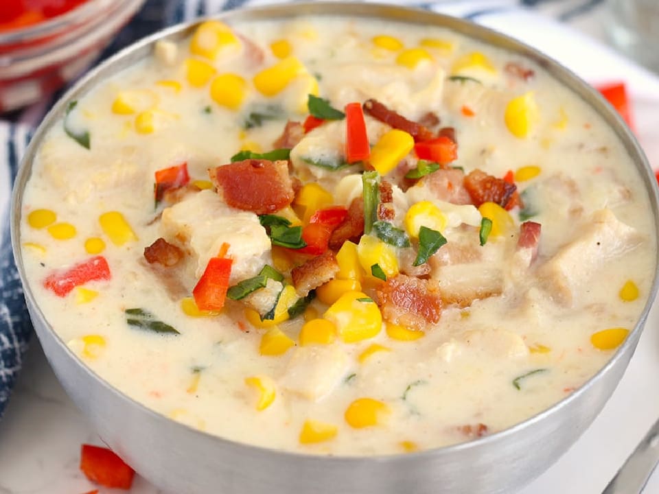 Instant pot chicken 2025 potato corn chowder