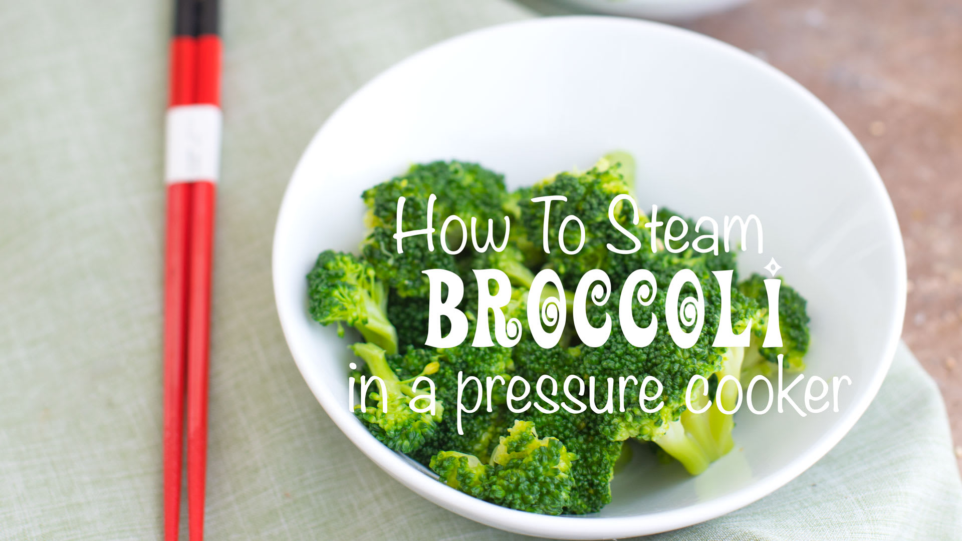 Cook broccoli online in pressure cooker