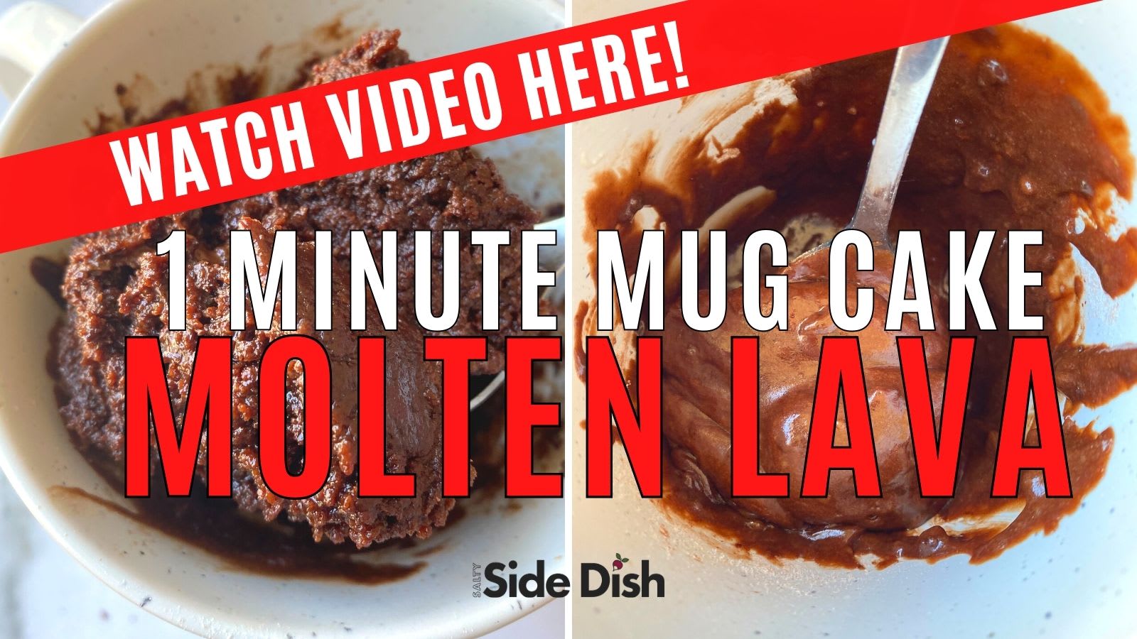 Chocolate Lava Mug Cake - A Food Lover's Kitchen
