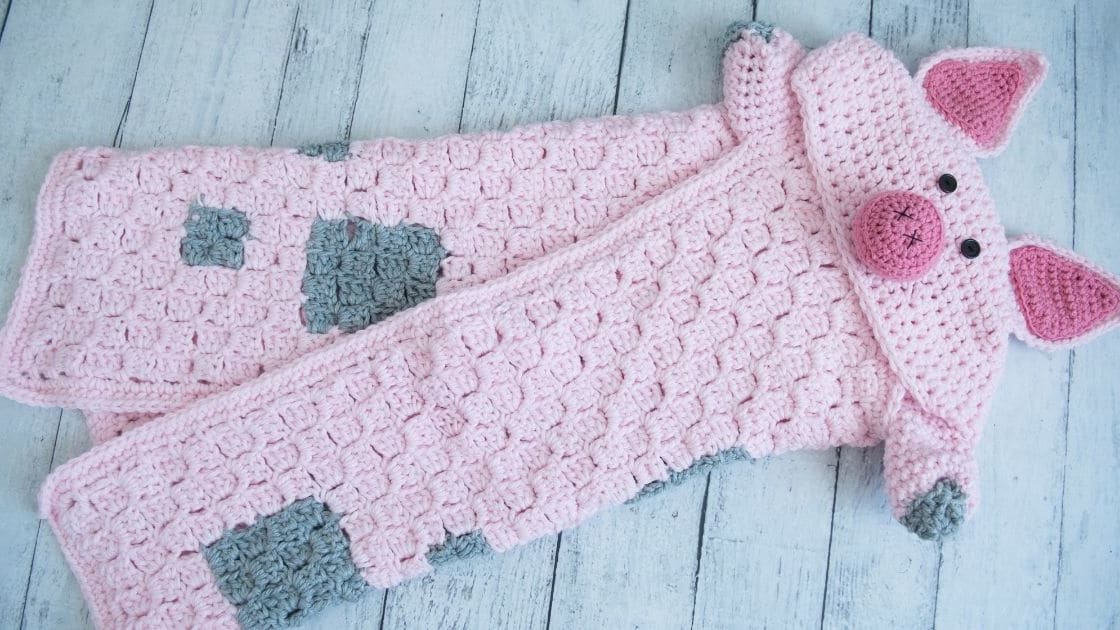 Crochet pig blanket pattern store