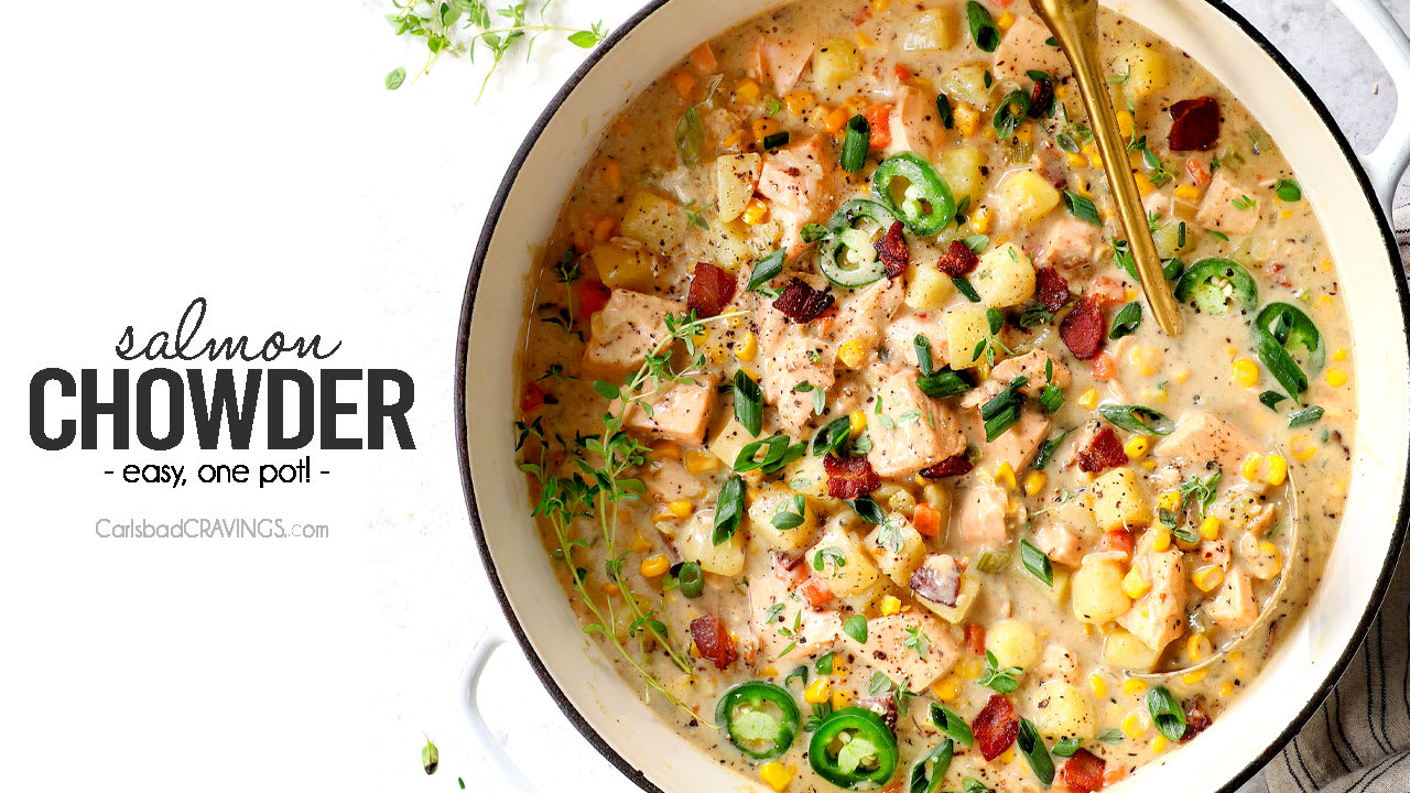 Salmon chowder best sale recipe instant pot
