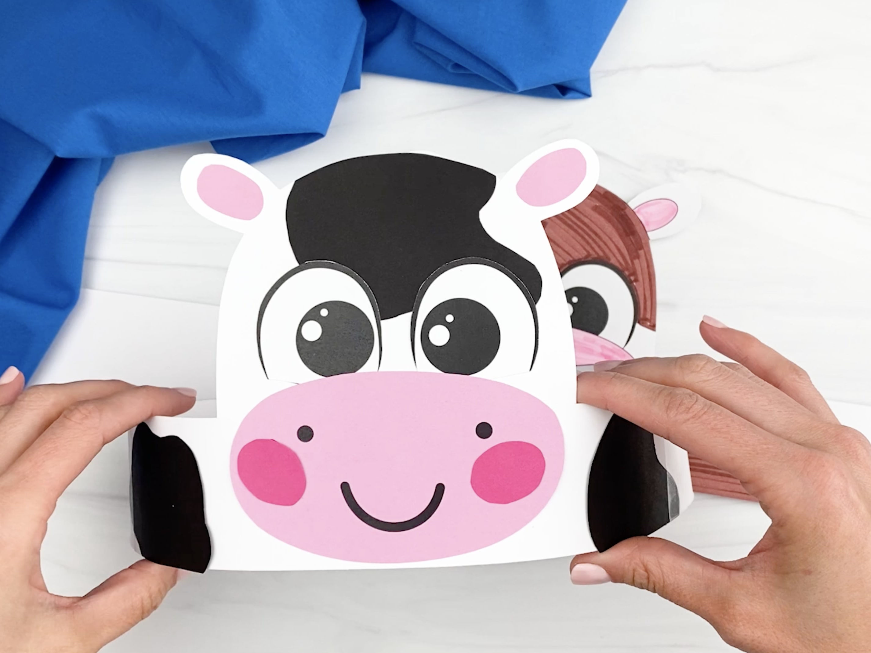 Free Printable Cow Headband Free Templates Printable