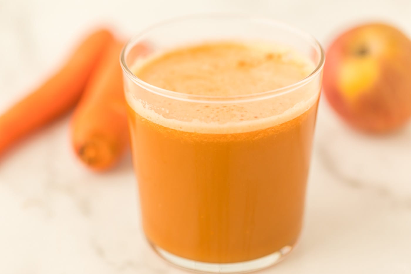 Carrot And Cuber Juice Clean