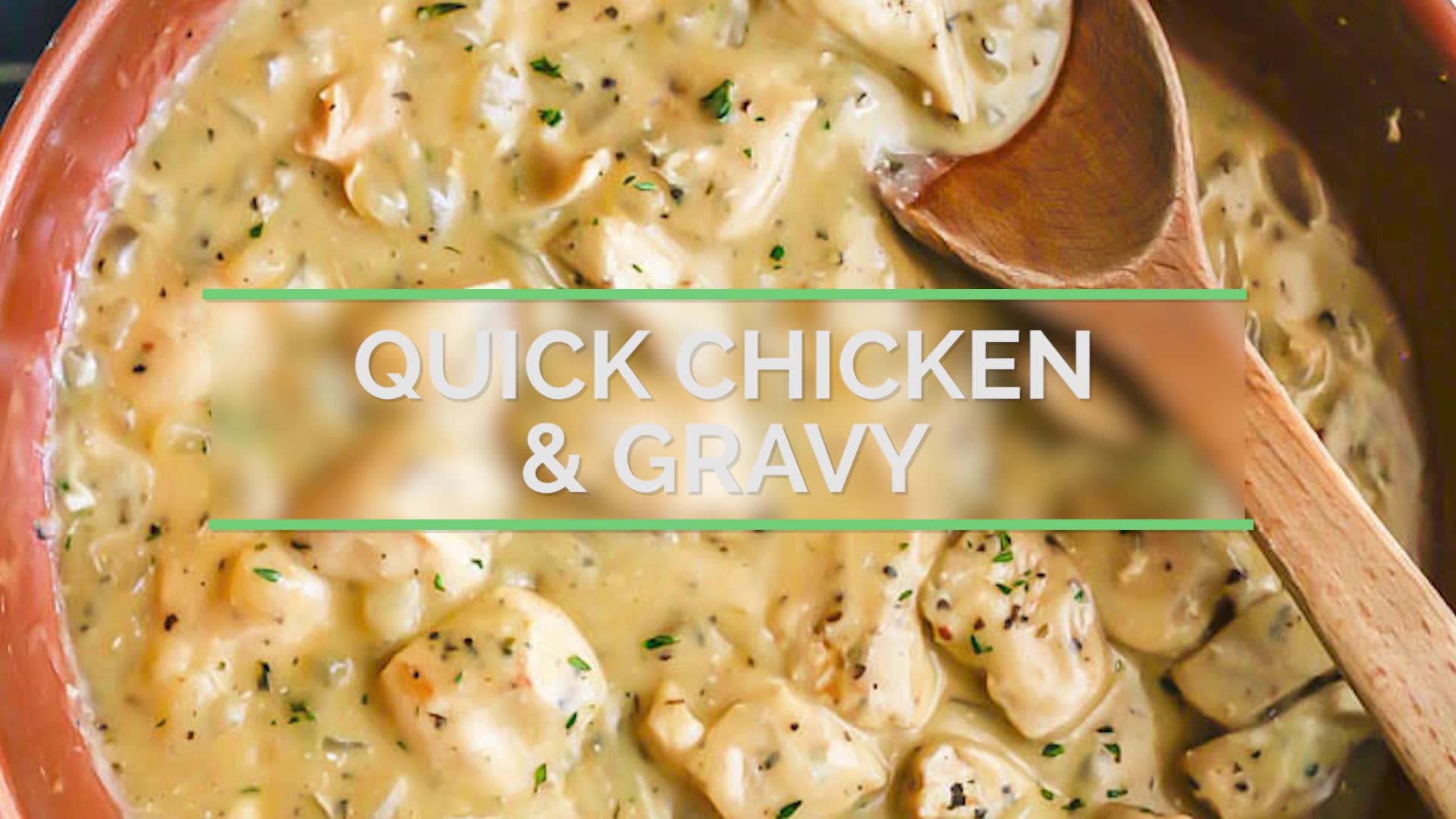 Crockpot Chicken & Gravy - Plain Chicken