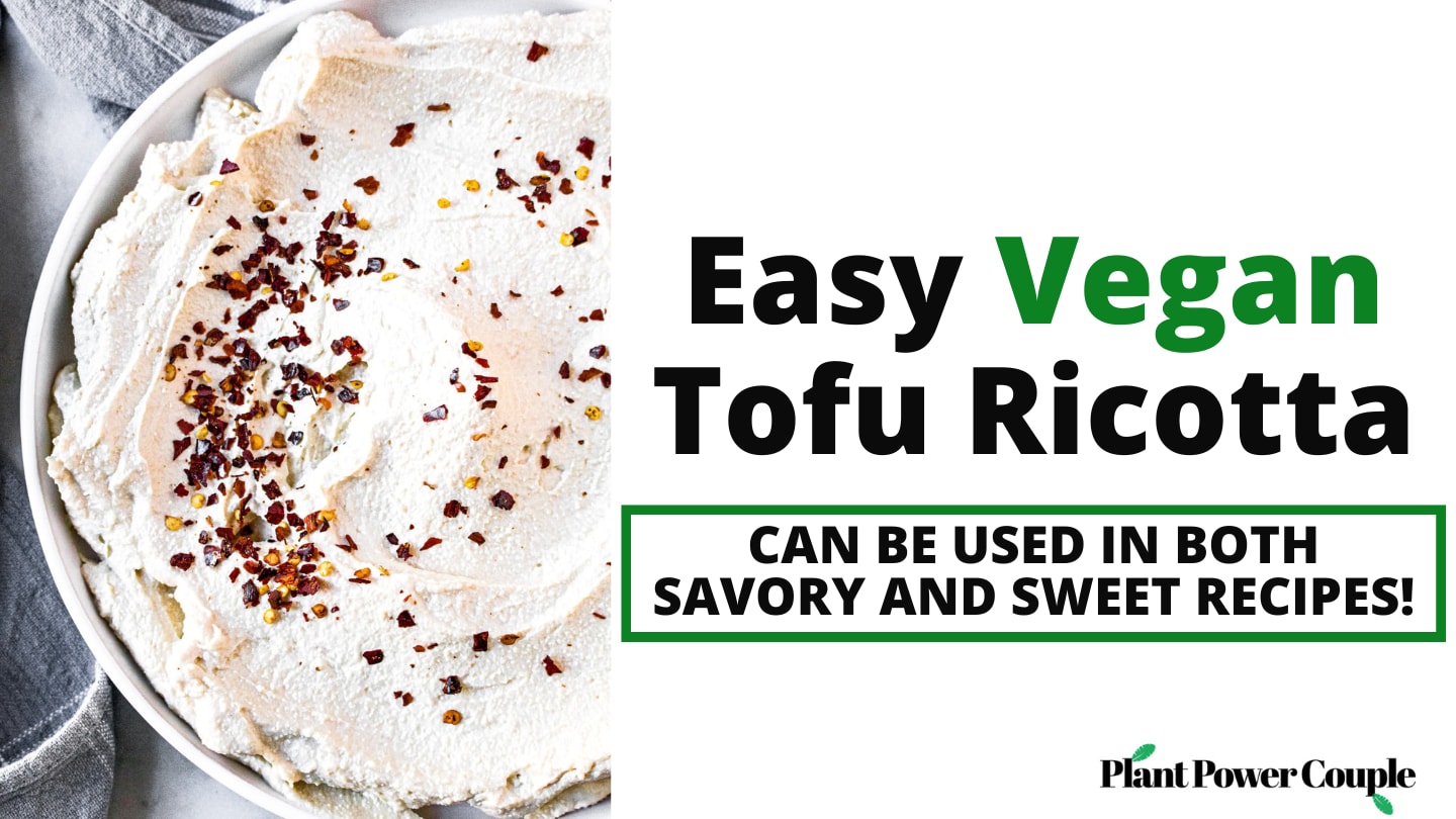 Vegan Tofu Ricotta Cheese (4 Ingredients) - Simple Vegan Blog