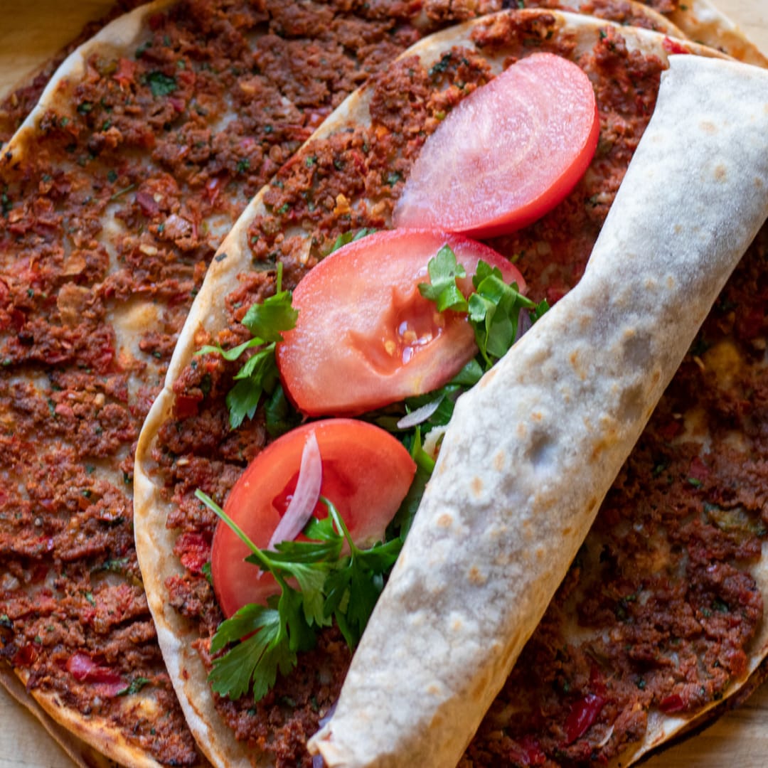 Turkish Lahmacun - Cooking Gorgeous