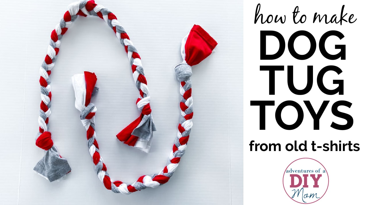 Diy tug of war rope hotsell for dogs