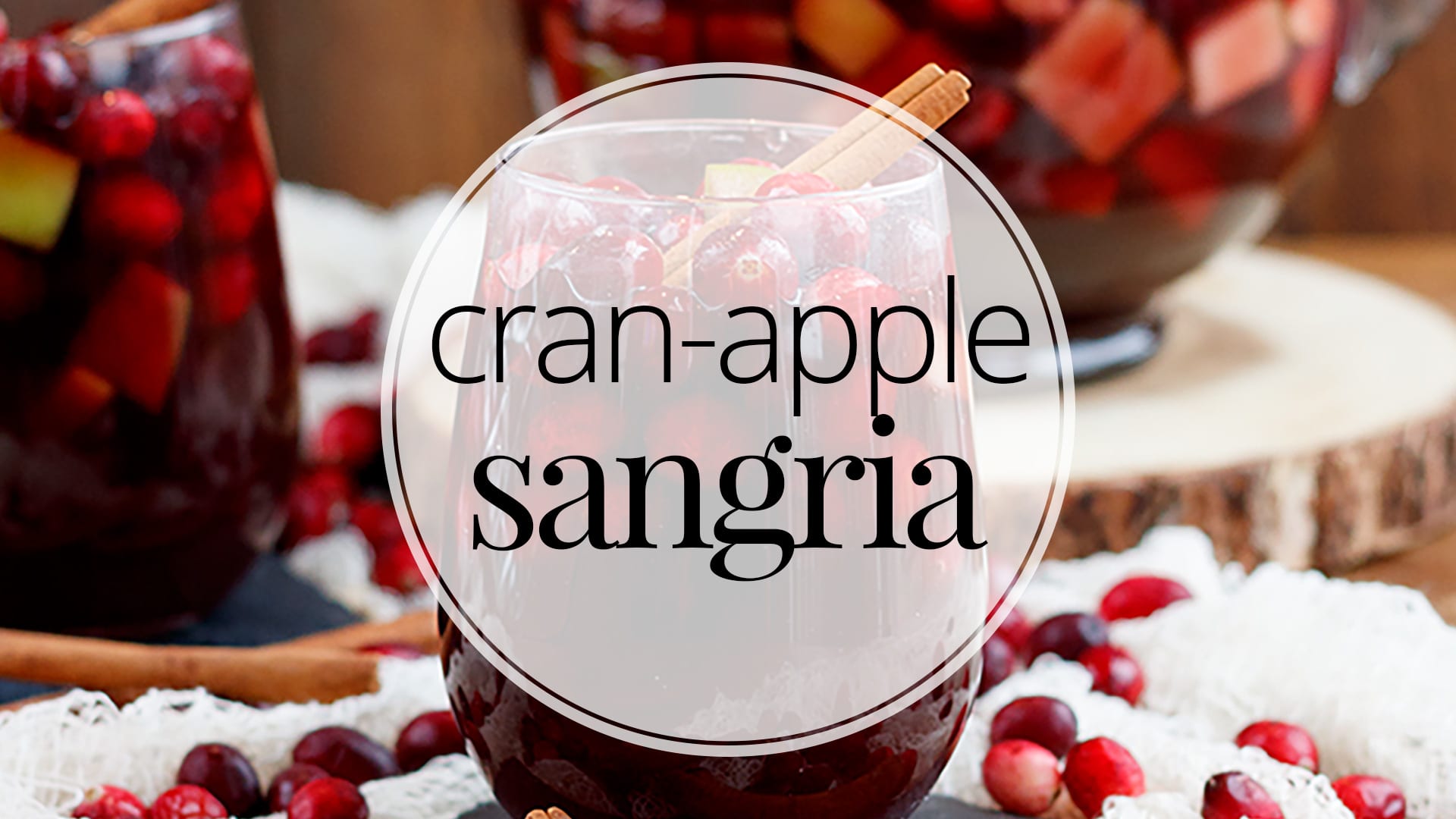 Cranberry Apple Sangria - CPA: Certified Pastry Aficionado