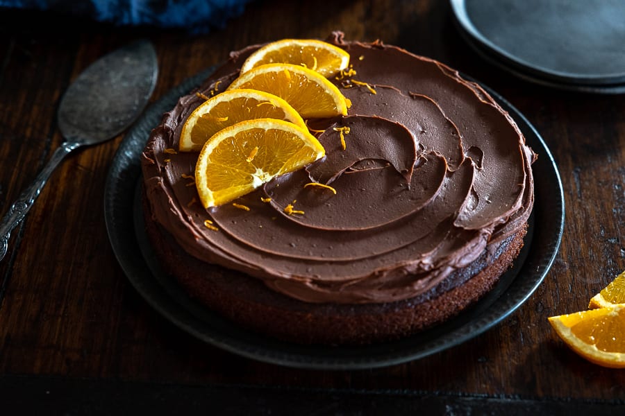 Dark Chocolate Orange Cake - Wilton