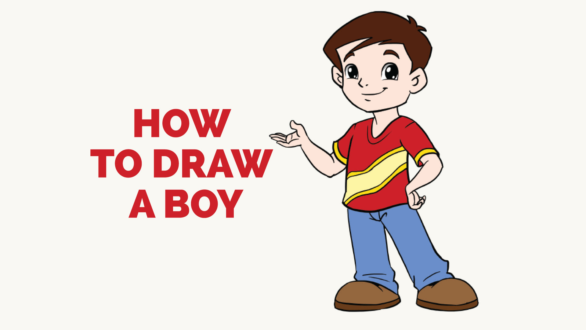 How To Draw A Boy In A Few Easy Steps | Easy Drawing Guides