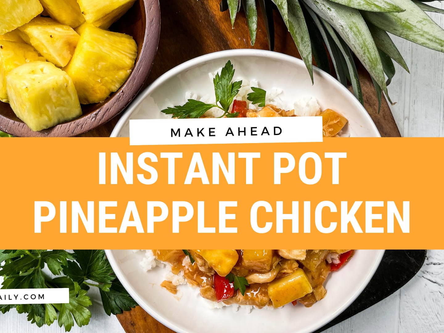 Simple Instant Pot Pineapple Chicken
