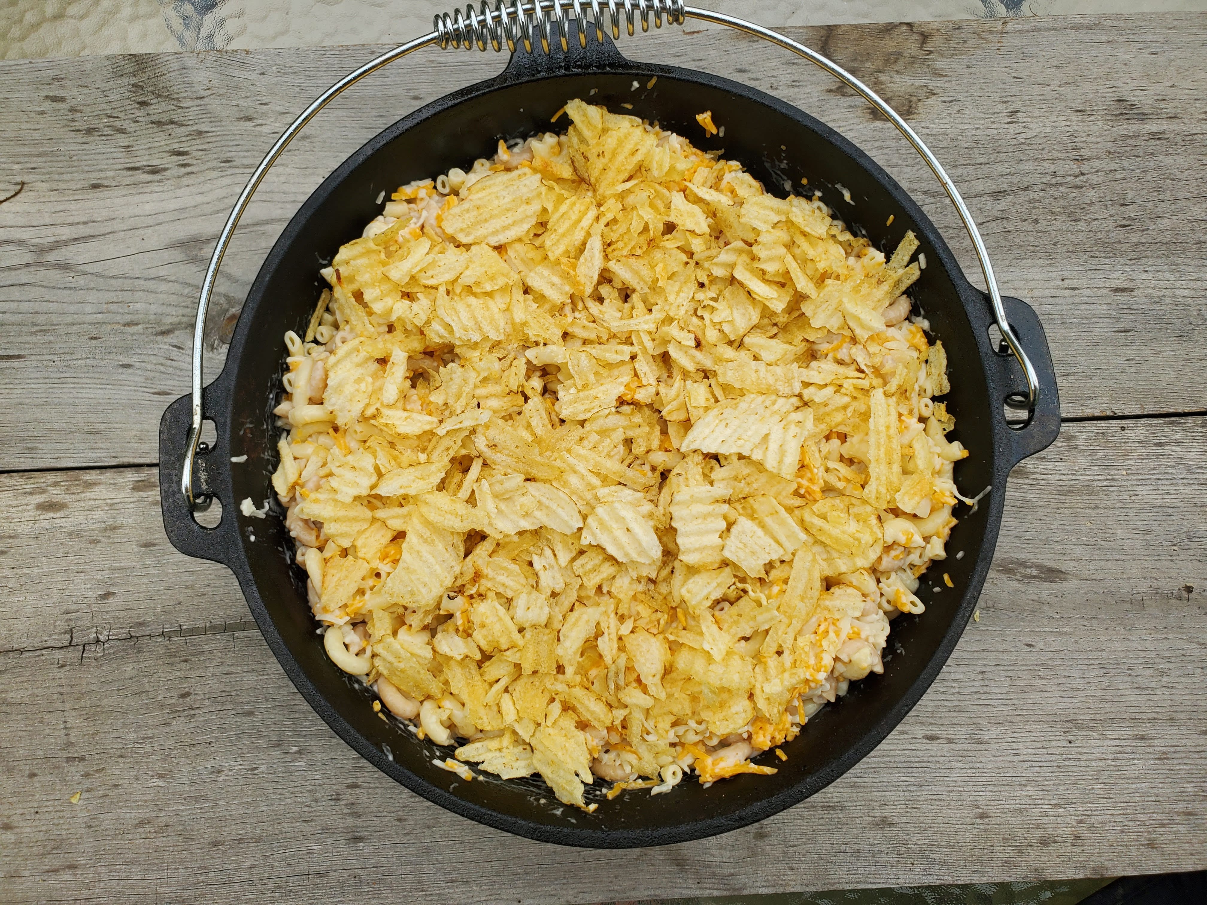 Easy Dutch Oven Mac And Cheese Camping Recipe!, Recipe