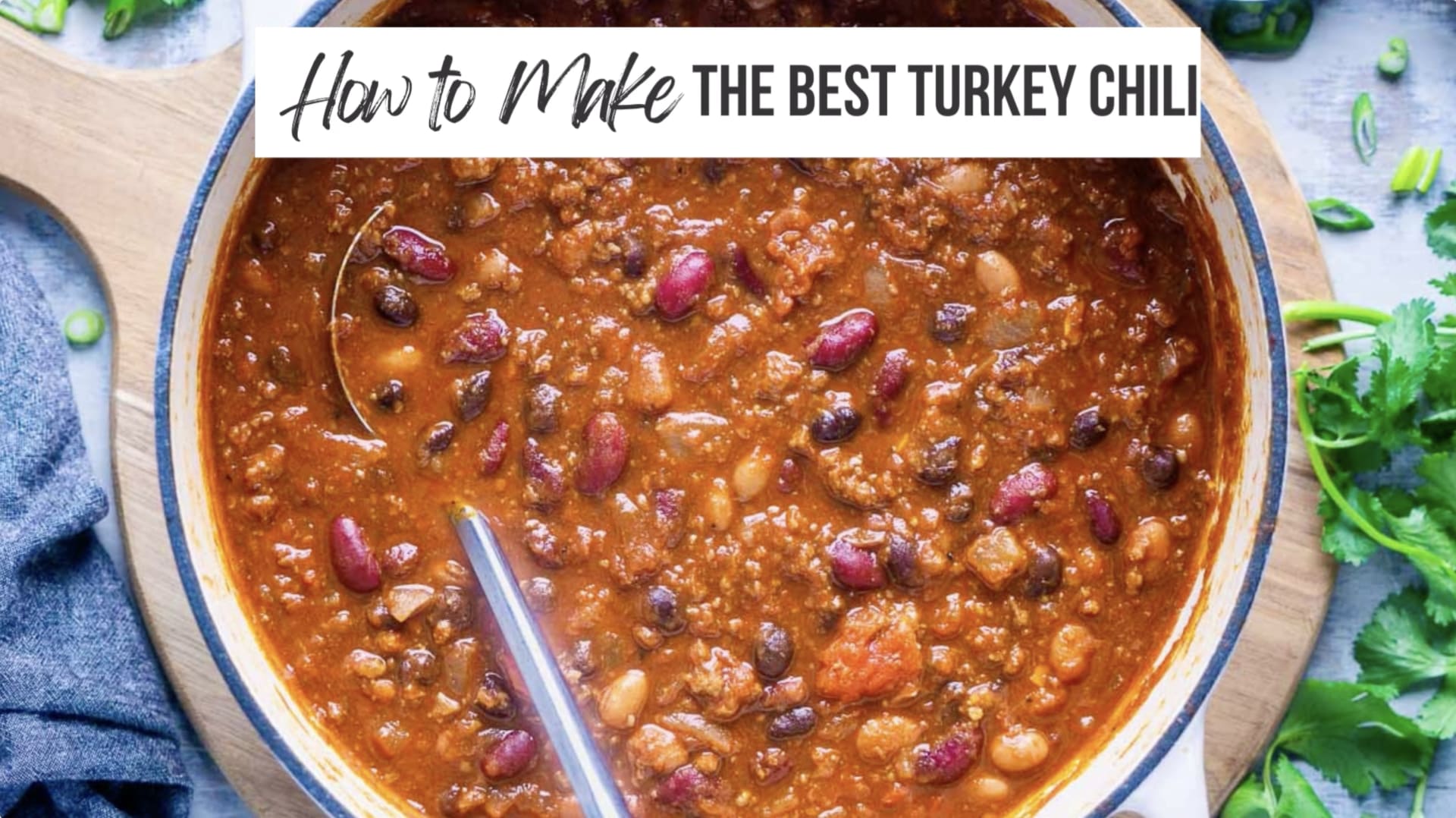 Easy Turkey Chili