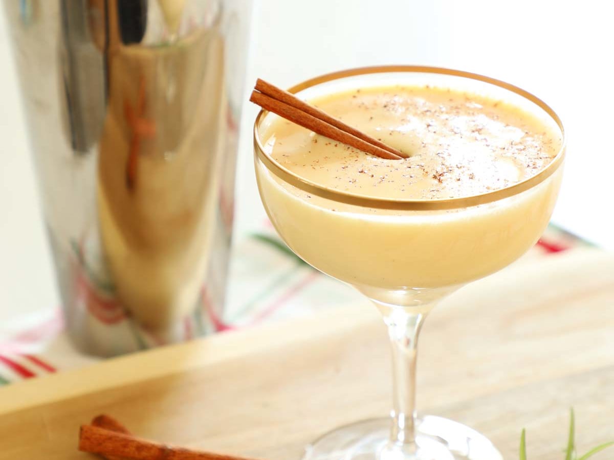 Eggnog Martini - Aimee Mars