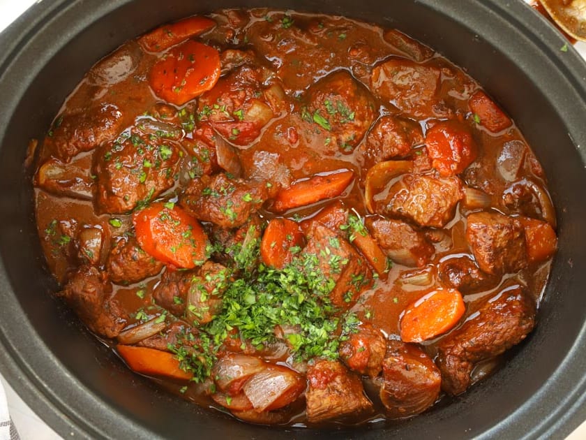 Beef Stifado Slow Cooked Recipe