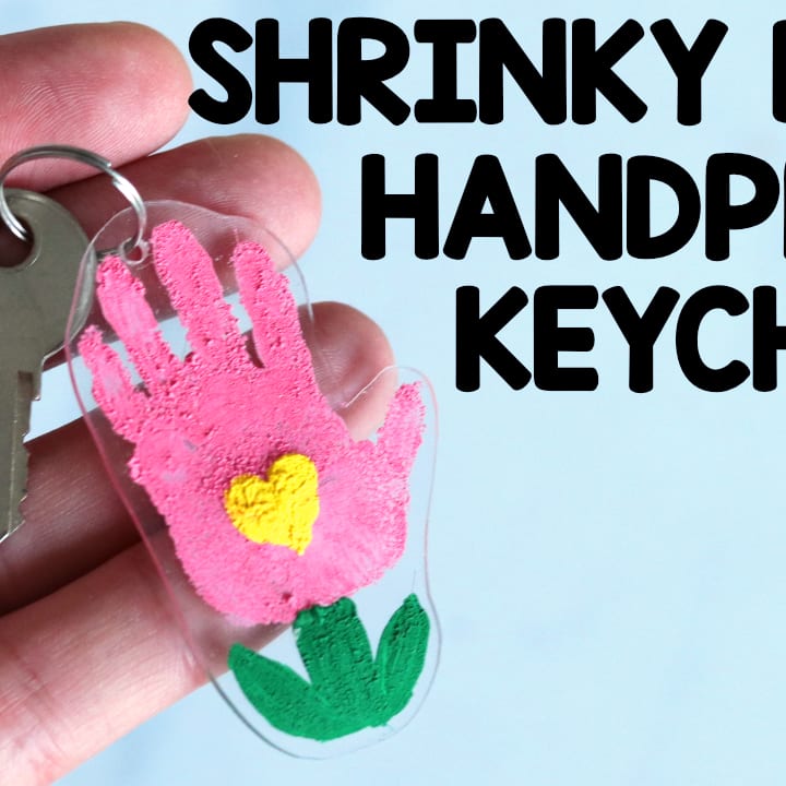 Handprint Keychain Diy 2024 www.vichywater