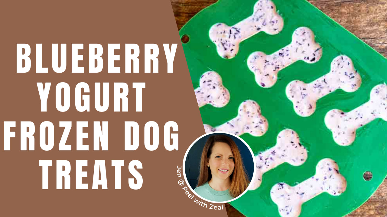 Blueberry yogurt dog online treats