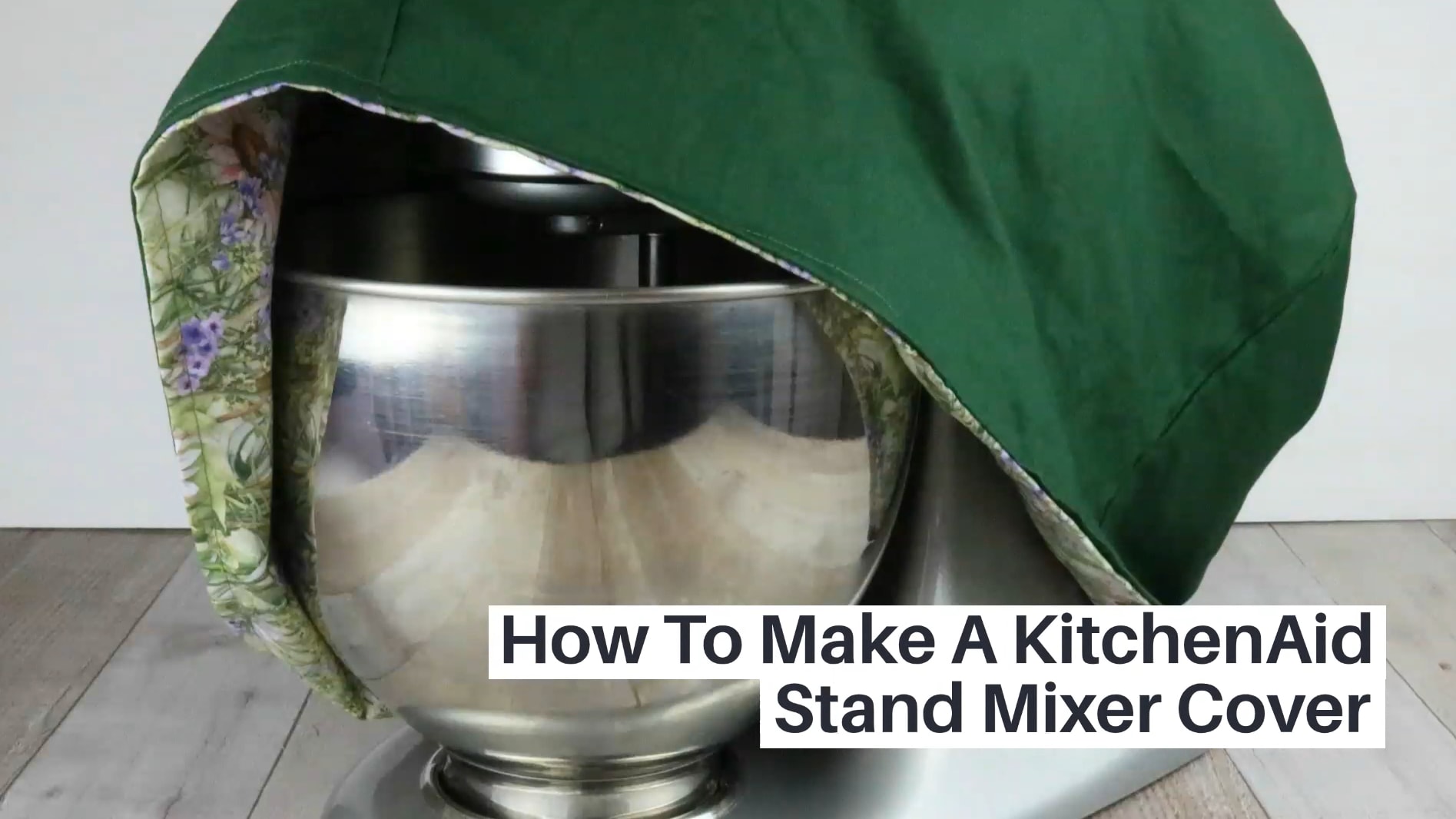 Sew A Kitchenaid Stand Mixer Cover