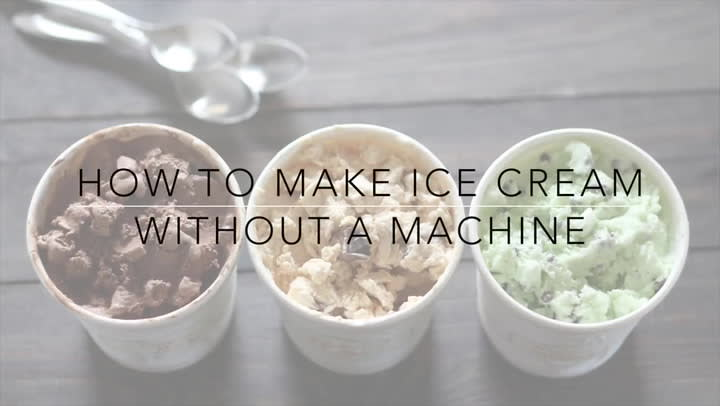 Homemade Ice Cream Without a Machine in Just 5 Minutes 