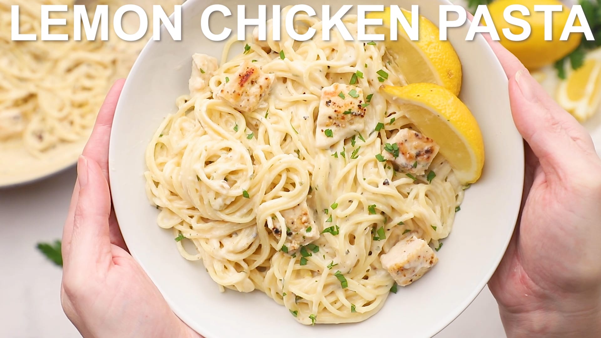 The Great Pasta Question and Lemony Chicken and Vegetable Pasta