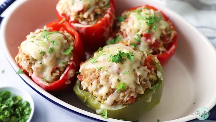 Instant pot vegetarian stuffed peppers 2025