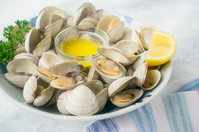 Cooking little cheap neck clams