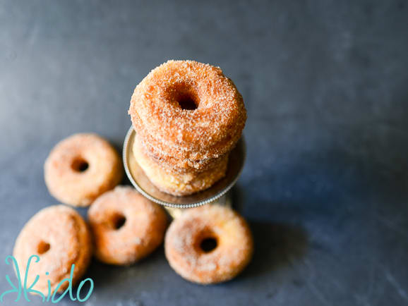 Homemade Cinnamon Cake Donuts Recipe - An Italian in my Kitchen