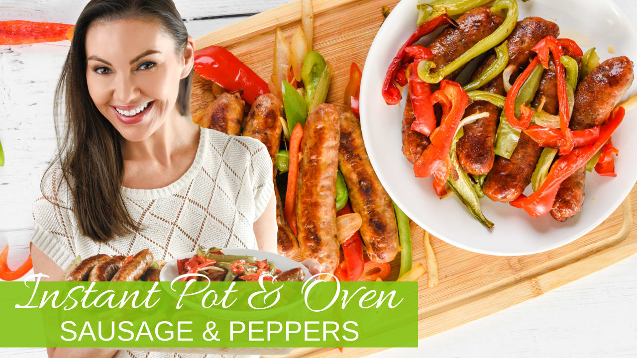 Sausage peppers and best sale onions in instant pot