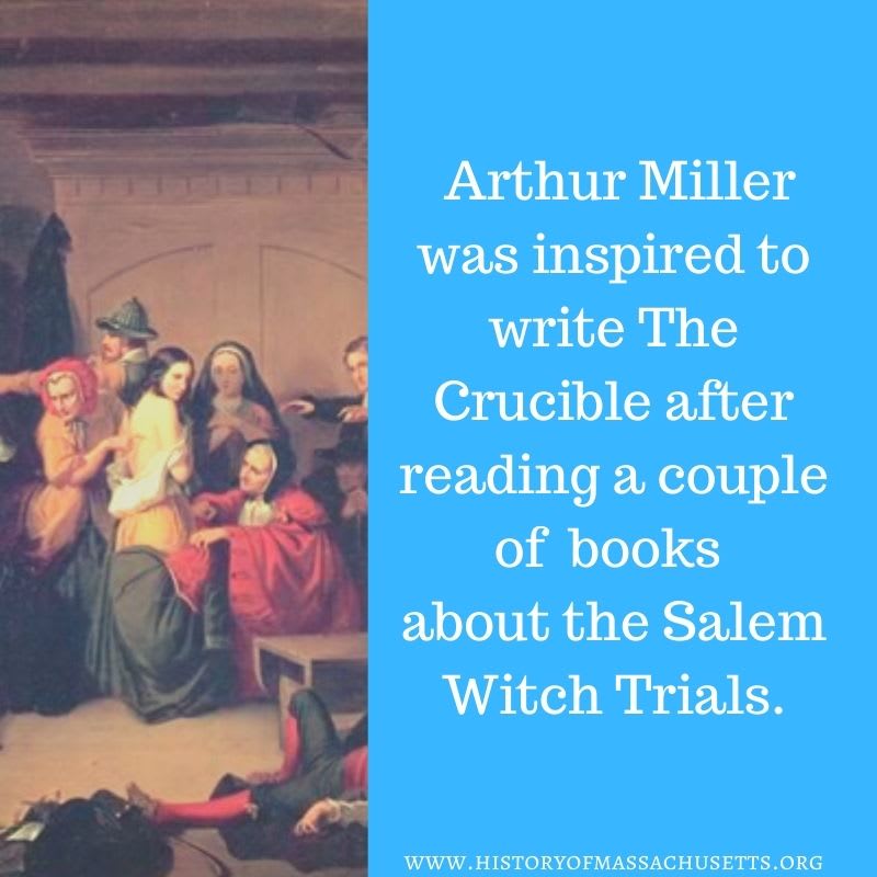 arthur miller the crucible facts