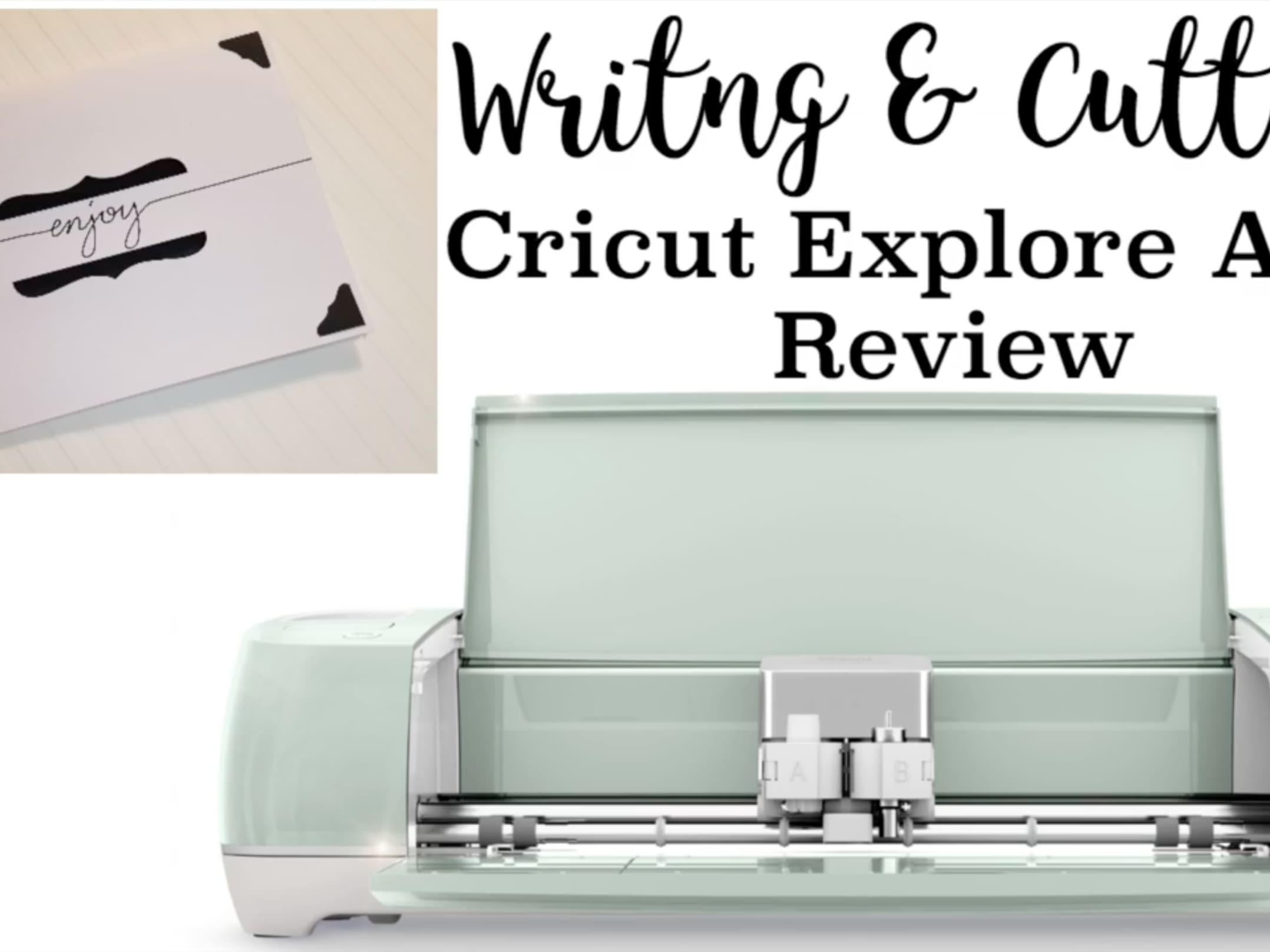  Cricut Explore Air 2 - A DIY Cutting Machine for all Crafts,  Create Customized Cards, Home Decor & More, Bluetooth Connectivity,  Compatible with iOS, Android, Windows & Mac, Mint