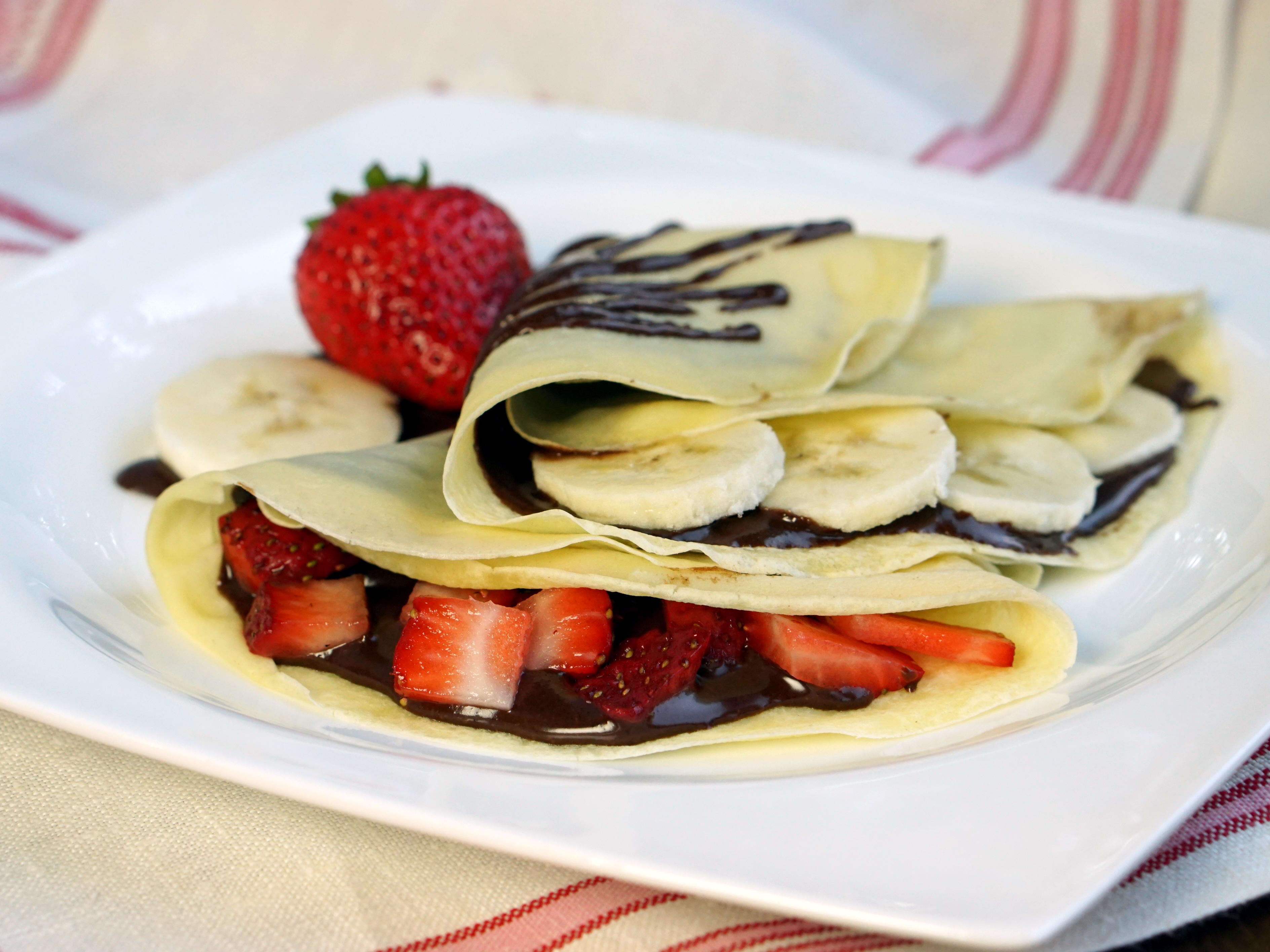 Easiest Homemade Banana-Nutella Crepe Recipe — Eat This Not That