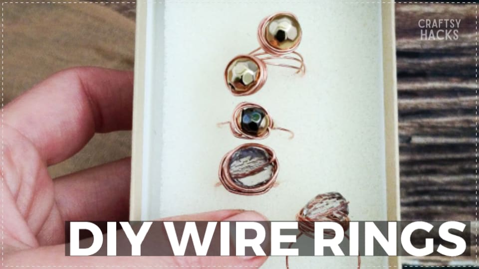 Copper wire sales ring diy