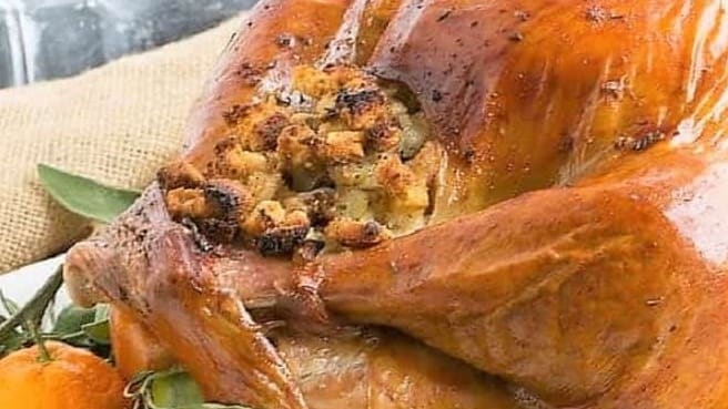 Dry Brined Turkey - Best Moist Roast Turkey - That Skinny Chick
