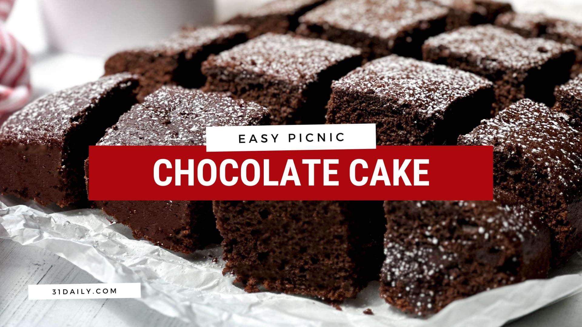 Chocolate Chip Picnic Cake ⋆ SomeTyme Place %