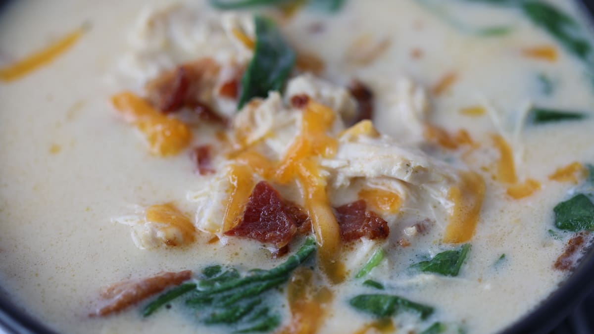 Instant pot keto broccoli chicken bacon cheese soup outlet