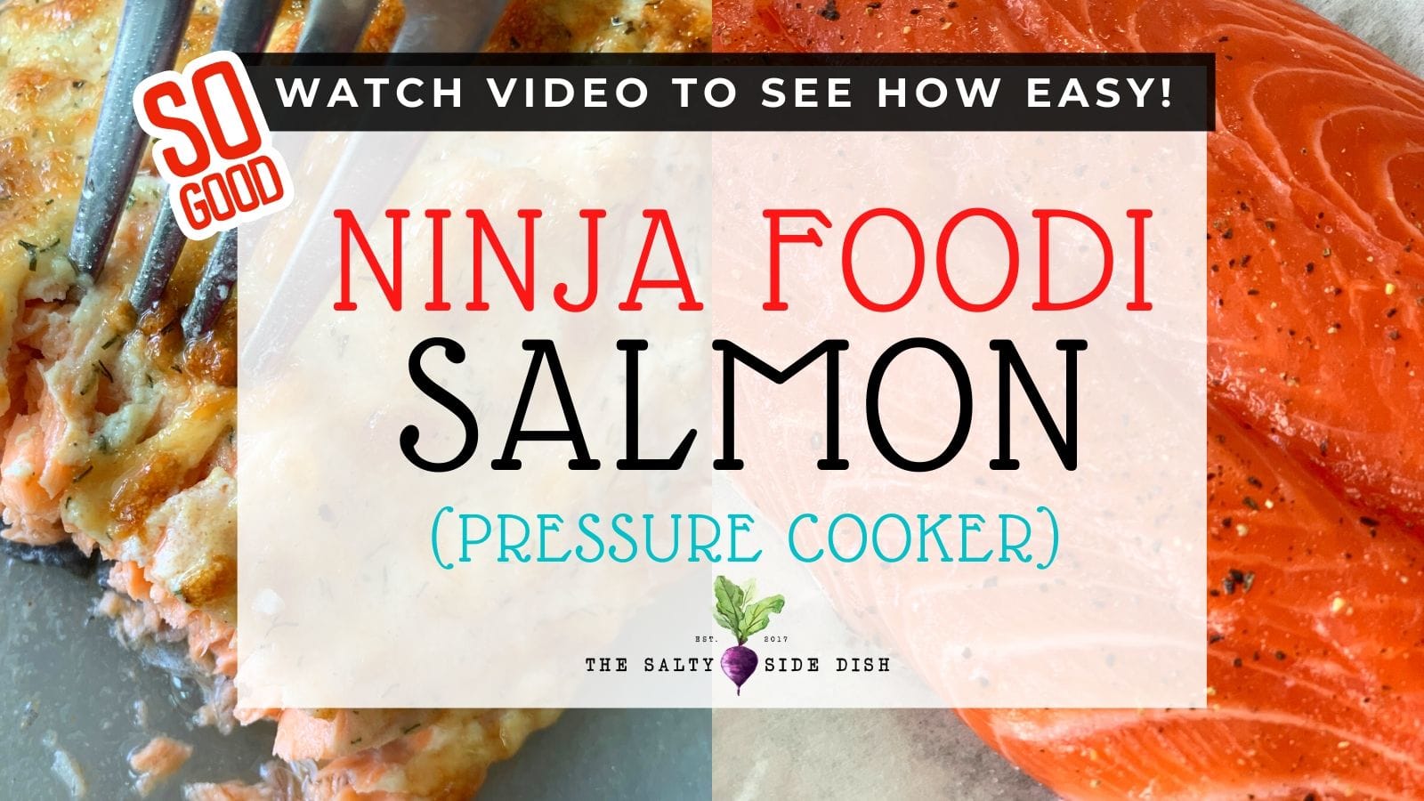 Cooking salmon in the ninja 2025 foodi