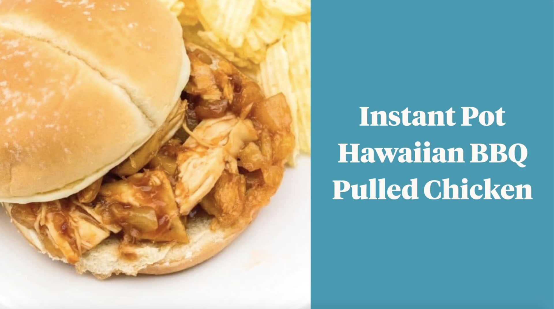 Instant pot online hawaiian bbq chicken