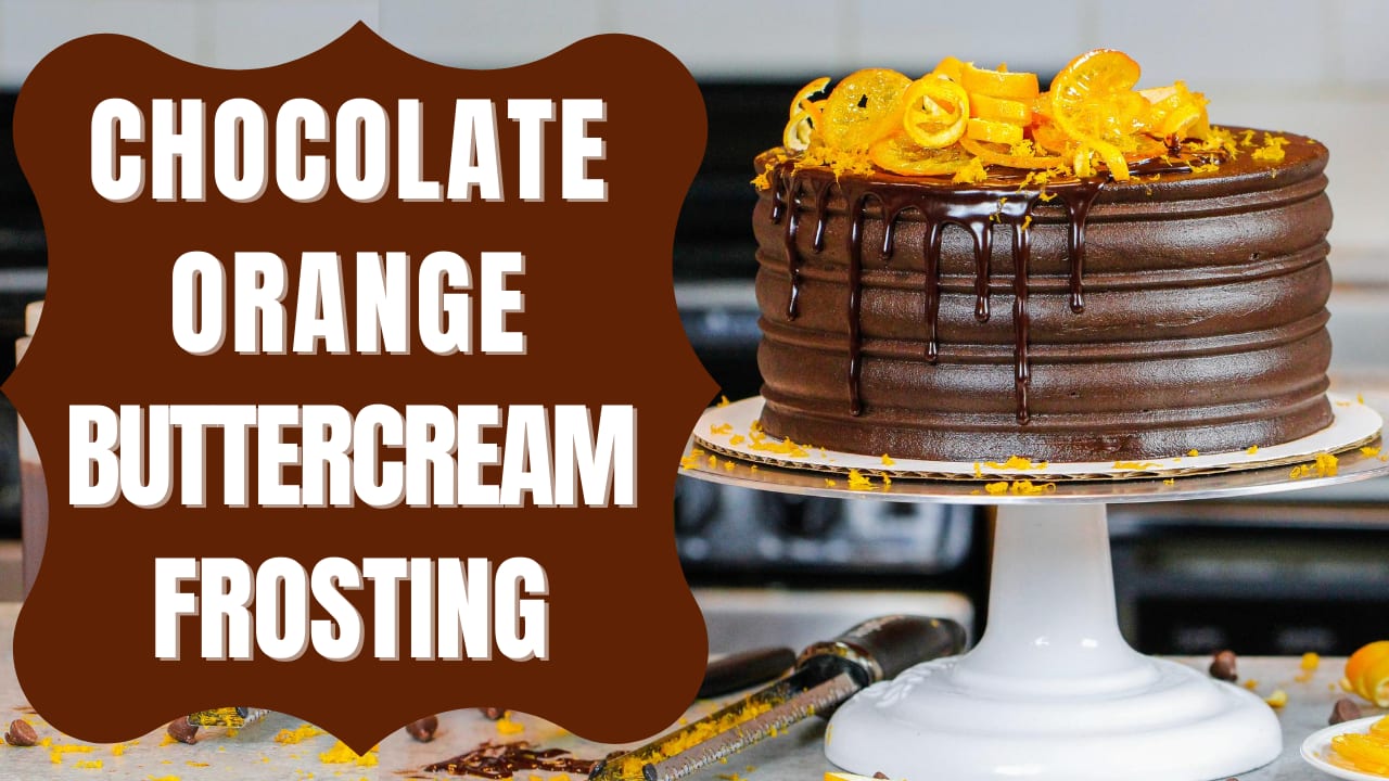 Chocolate orange deals buttercream