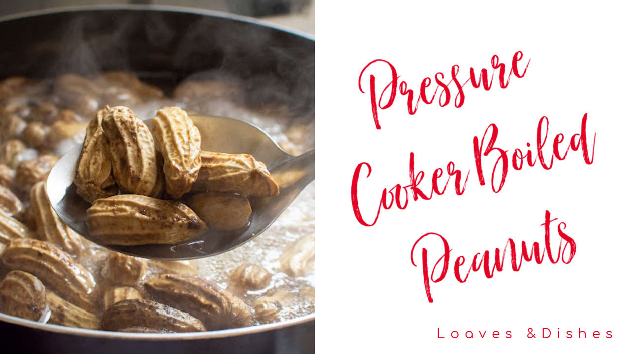 Boil groundnuts pressure on sale cooker