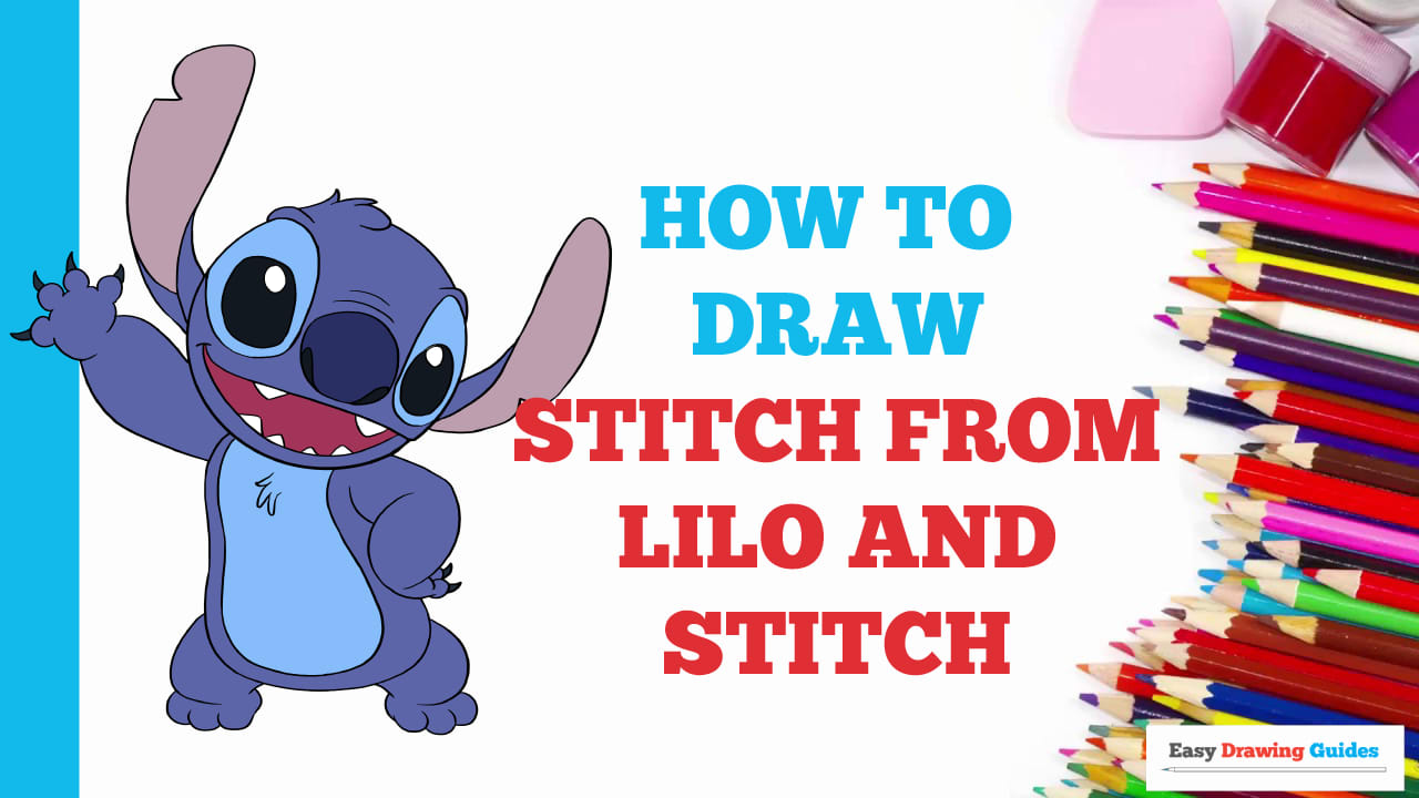 How to Draw Stitch (Full Body)