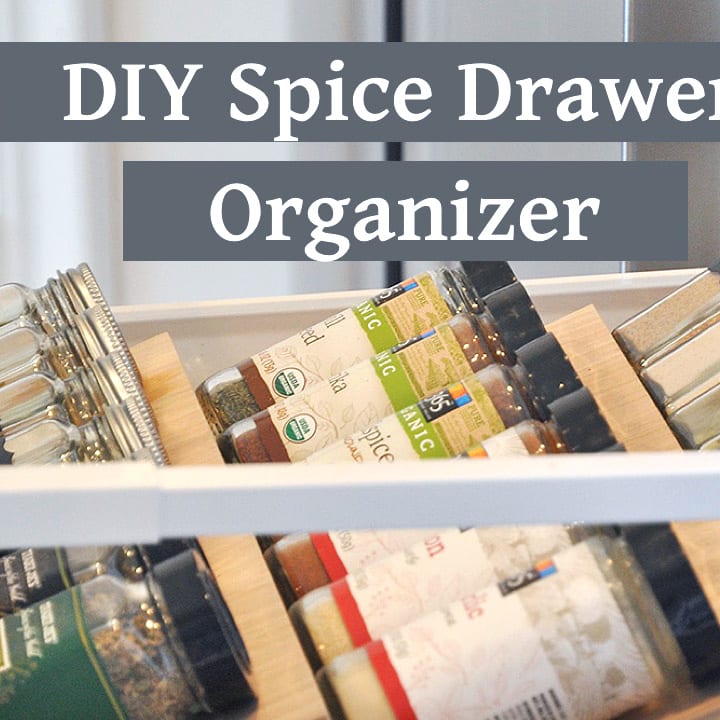 IKEA Spice Drawer Organizer hack: An easy peasy DIY