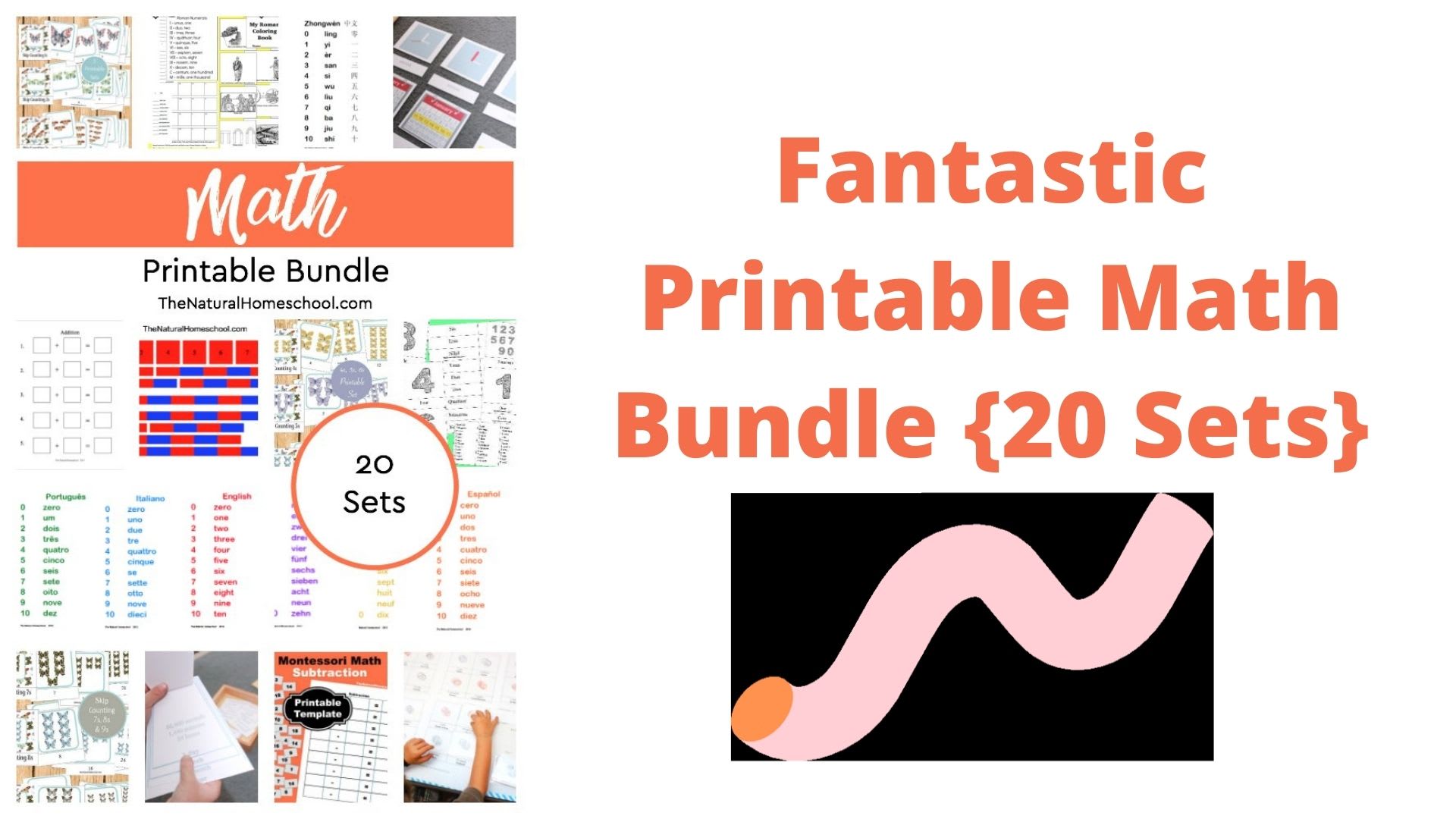 Fantastic Printable Math Bundle {20 Sets}