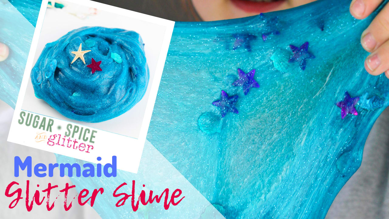 Mermaid Slime - Magical Mermaid Glitter Slime - A Sparkle of Genius