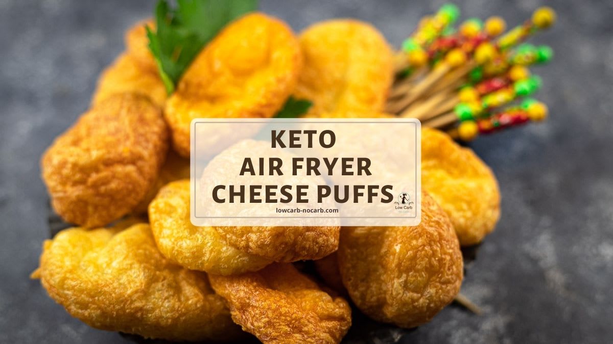 Recipe: Keto Air-Fryer Garlic Cheese Rolls – KETO-MOJO