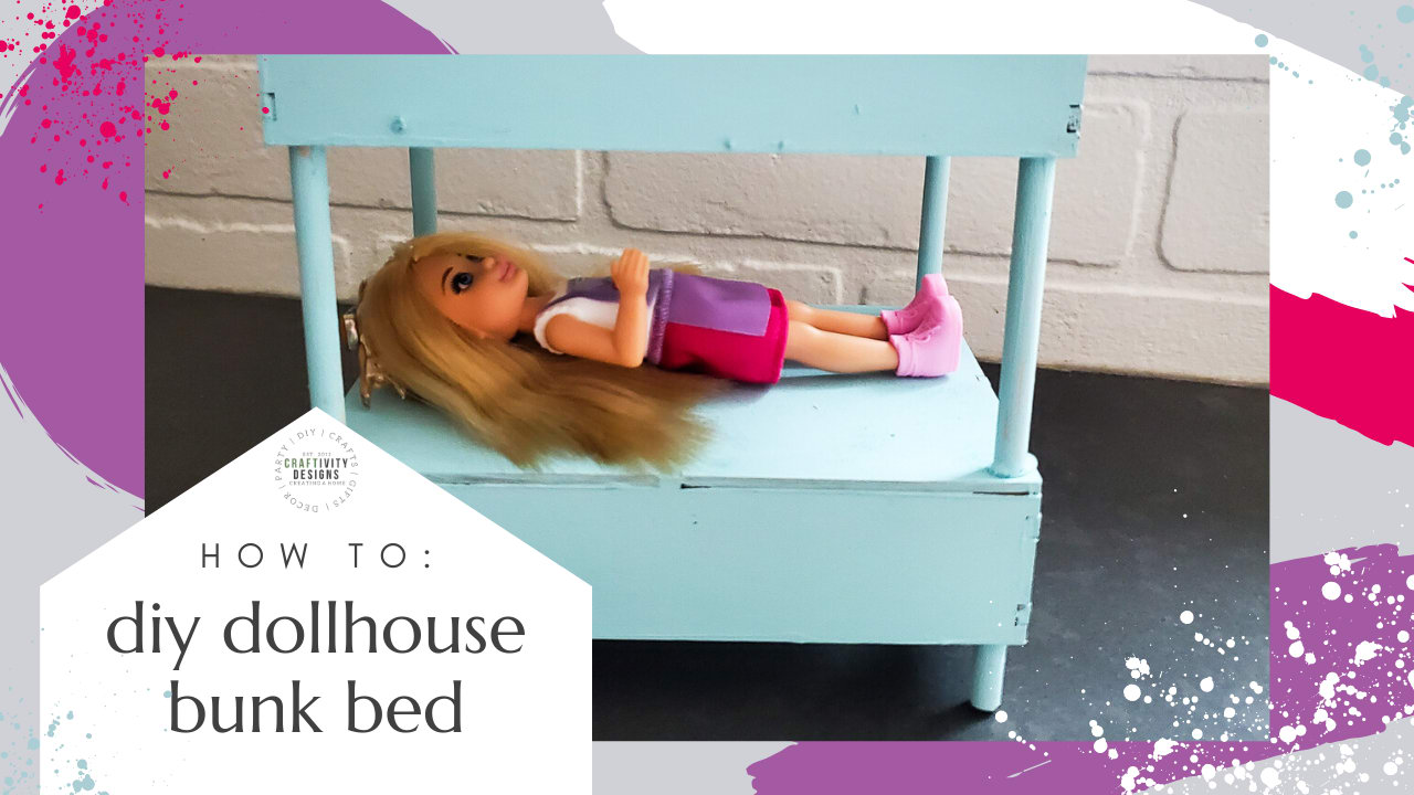 Diy barbie best sale bunk bed