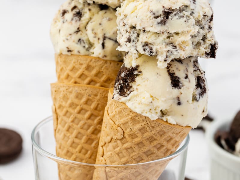 Oreo Ice Cream - Ice Cream From Scratch