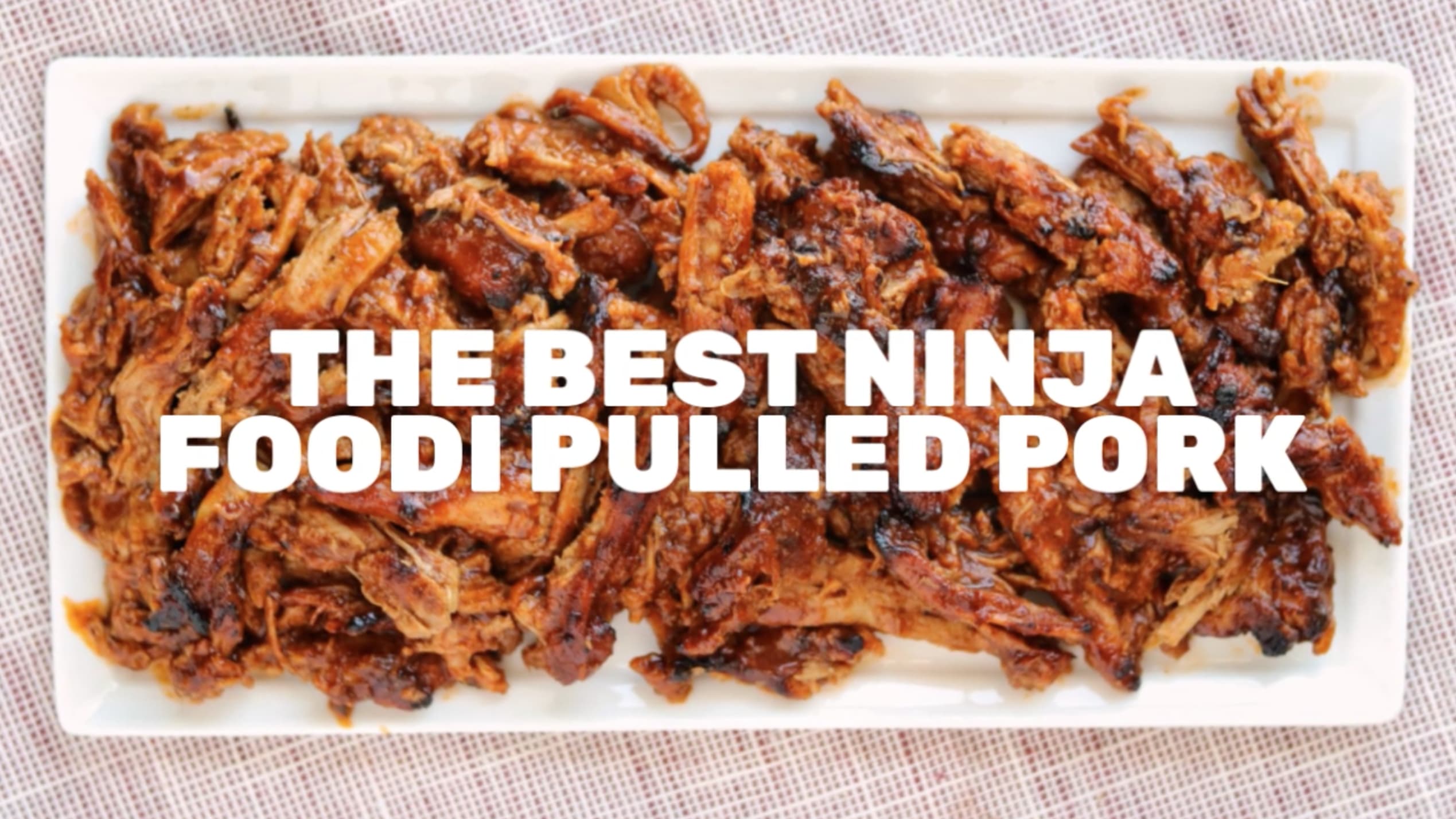 Ninja Foodi Pulled Pork  Everyday Family Cooking